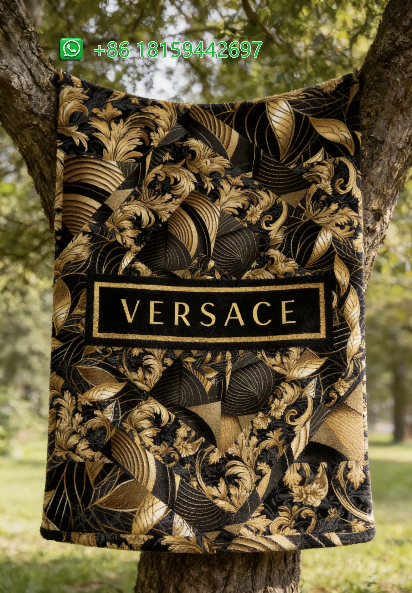 Versace Throw Blankets